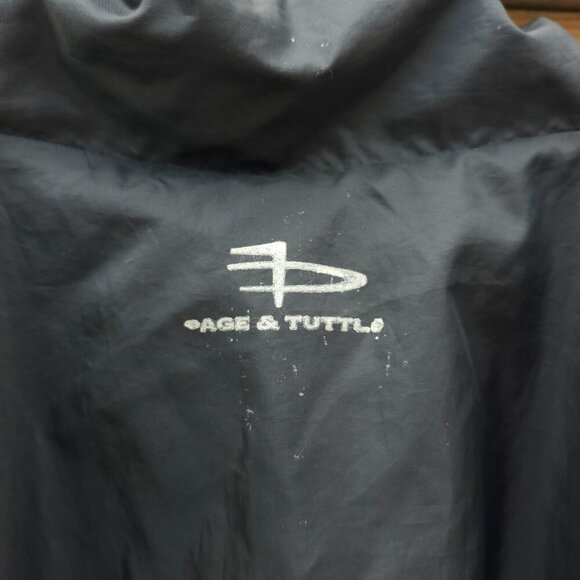 RARE CN Rail Windbreaker Jacket Men's Size XL 1/2 Zip PACKABLE Pullover - Picture 8 of 9